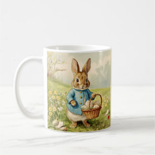 Klassieke Adorable Pasen Konijn Mok