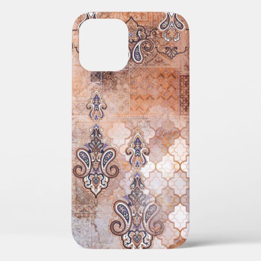 Klassieke afdruk met patchwork, paisley elem Case-Mate iPhone case (Achterkant)