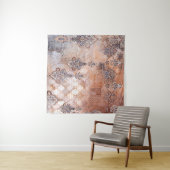 Klassieke  afdruk met patchwork, paisley elem wandkleed (In Situ (horizontaal))