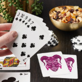 Klassieke afspeelkaarten met masker pokerkaarten (Insitu)