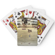 Klassieke afspeelkaarten voor dieren