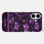 Klassieke Afstudeercadeau Lelies Naam Case-Mate iPhone Case (Achterkant (horizontaal))
