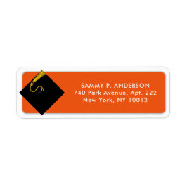 Klassieke Afstuderen Return Address Labels