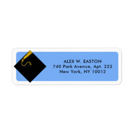 Klassieke Afstuderen Return Address Labels