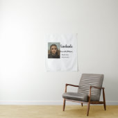 Klassieke afstuderen voeg foto naam klas jaar scho wandkleed (In situ)