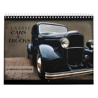 Klassieke agenda's en vrachtwagens kalender