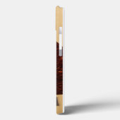 Klassieke akoestische gitaar met aangepaste monogr Case-Mate iPhone case (Achterkant / Links)