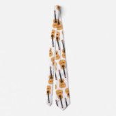 klassieke akoestische gitaar | Patroon Stropdas (Achterkant)