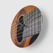 Klassieke akoestische gitaar ronde klok (Hoek)