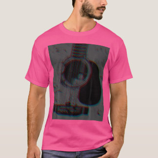 Klassieke  akoestische gitaar voor gitarist t-shirt