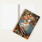 Klassieke Alice droomt van Wonderland Notitieboek (Binnen)