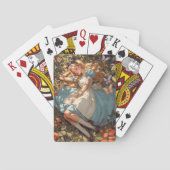 Klassieke Alice droomt van Wonderland Pokerkaarten (Achterkant)