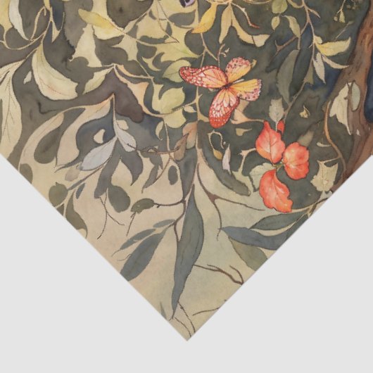 Klassieke Alice droomt van Wonderland Tissuepapier (Detail)