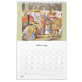 Klassieke Alice in Wonderland Agenda 2012 Kalender (Feb 2027)