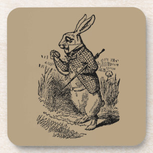 Klassieke Alice in Wonderland de Witte Konijn Horl Onderzetter