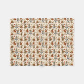 Klassieke Alice in Wonderland Fleece Deken (Voorkant (Horizontaal))