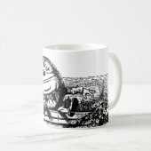 Klassieke Alice in Wonderland, Humpty Dumpty op de Koffiemok (Voorkant rechts)