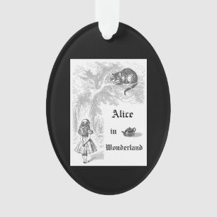 Klassieke Alice in Wonderland Kerst Ornament