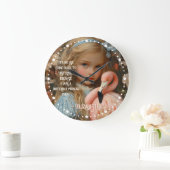 Klassieke Alice in Wonderland Knuffel Flamingo Grote Klok (Huis)