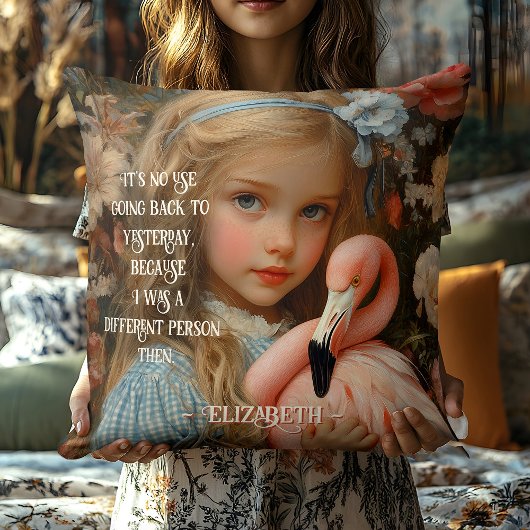 Klassieke Alice in Wonderland Knuffel Flamingo Kussen