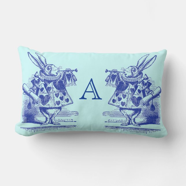 Klassieke Alice in Wonderland Kussen (Voorkant)