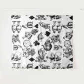 Klassieke Alice in Wonderland-personages: Originee Wandkleed (Voorkant (horizontaal))