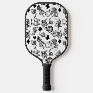 Klassieke Alice in Wonderland-personages Pickleball Paddle