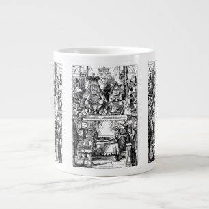 Klassieke Alice in Wonderland, proces van de Harte Grote Koffiekop