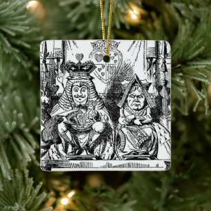 Klassieke Alice in Wonderland, Proces van de Harte Keramisch Ornament