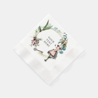 Klassieke Alice in Wonderland  Servet