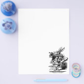 Klassieke Alice in Wonderland Witte Konijn als her Flyer (Enkel)