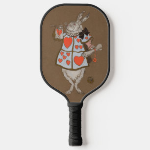 Klassieke Alice in Wonderland Witte Konijn Herald Pickleball Paddle