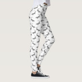 Klassieke alligator Print CUSTOM ACHTERGROND KLEUR Leggings (Rechts)