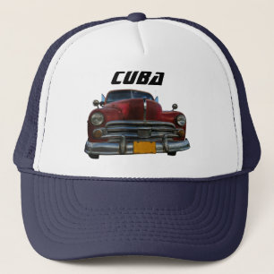 Klassieke Amerikaanse auto in Vinales, Cuba Trucker Pet