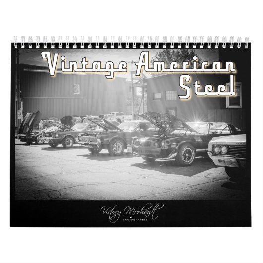 Klassieke Amerikaanse Automobiel Kalender (Hoes)