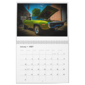 Klassieke Amerikaanse Automobiel Kalender (Jan 2027)