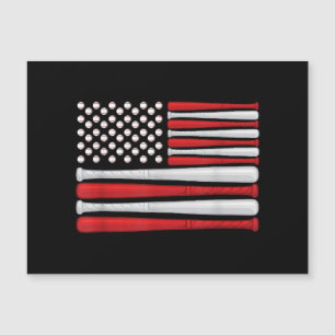 Klassieke Amerikaanse Baseball-vlag - honkbal