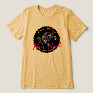 Klassieke Amerikaanse Hot Rod Tri-Blend Shirt