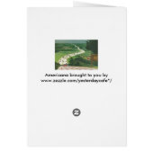 Klassieke Amerikaanse landschappen, autoweg reis (Achterkant)