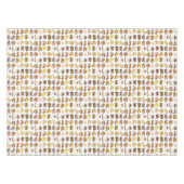 Klassieke Amerikaanse lunch tegen de schatkist Spo Tafelkleed (Voorkant (Horizontaal))