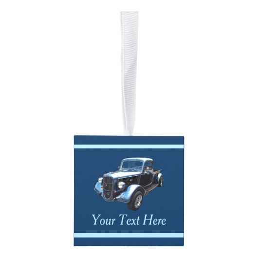 Klassieke Amerikaanse make Pickup uit 1937 Decoratie (Rechts)