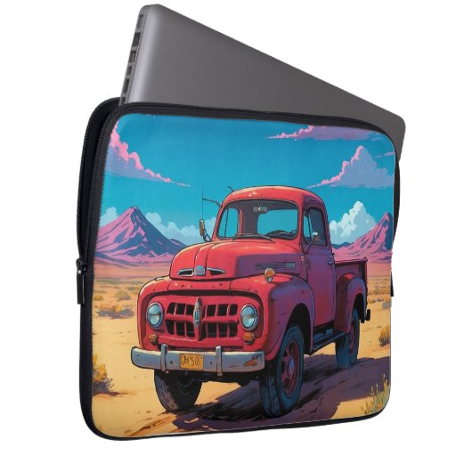 Klassieke Amerikaanse pick-up elektronica tas (Voorkant Rechts)