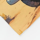 Klassieke Amerikaanse pick-up Fleece Deken (Hoek)