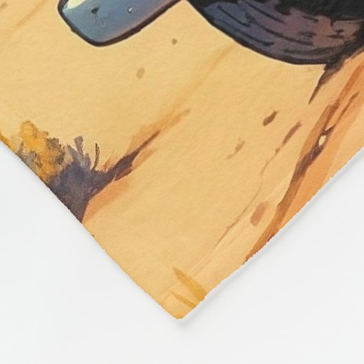 Klassieke Amerikaanse pick-up Fleece Deken (Hoek)