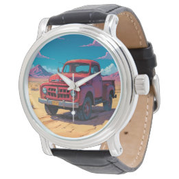 Klassieke Amerikaanse pick-up Horloge