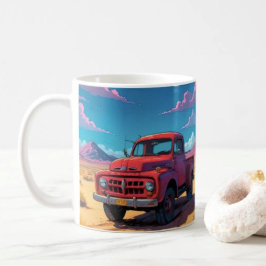 Klassieke Amerikaanse pick-up Koffiemok