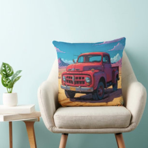 Klassieke Amerikaanse pick-up Kussen