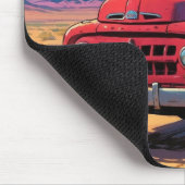 Klassieke Amerikaanse pick-up Muismat (Hoek)