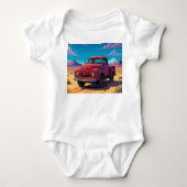 Klassieke Amerikaanse pick-up Romper (Voorkant)
