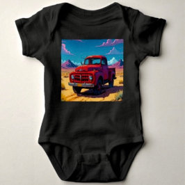 Klassieke Amerikaanse pick-up Romper
